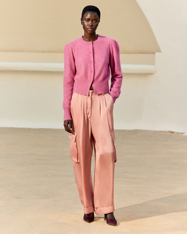 Cardigan Smit - Mauve - Image 1