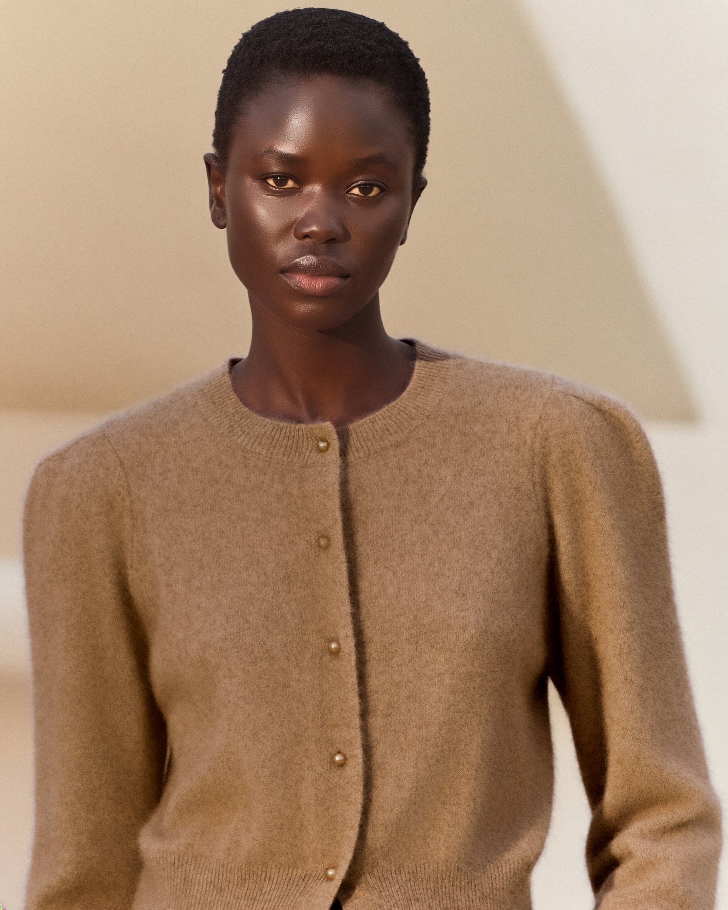 Cardigan Smit - Taupe