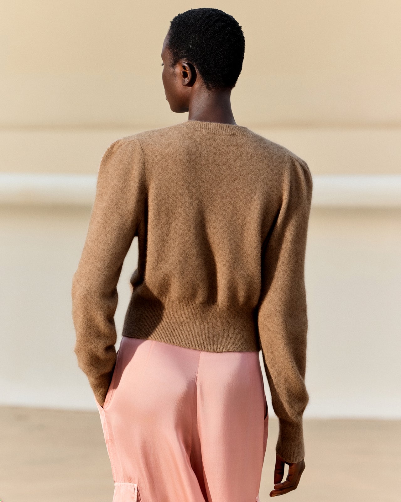 Cardigan Smit - Taupe - Image 3