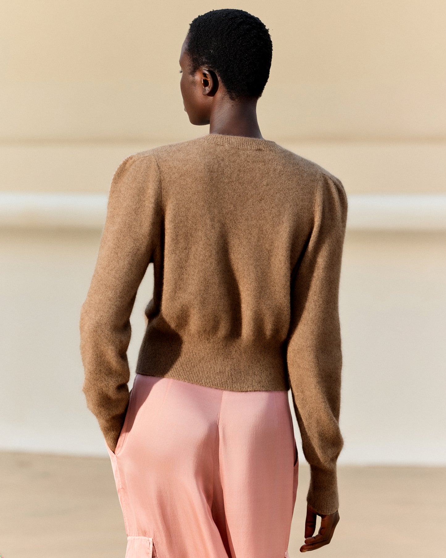 Cardigan Smit - Taupe