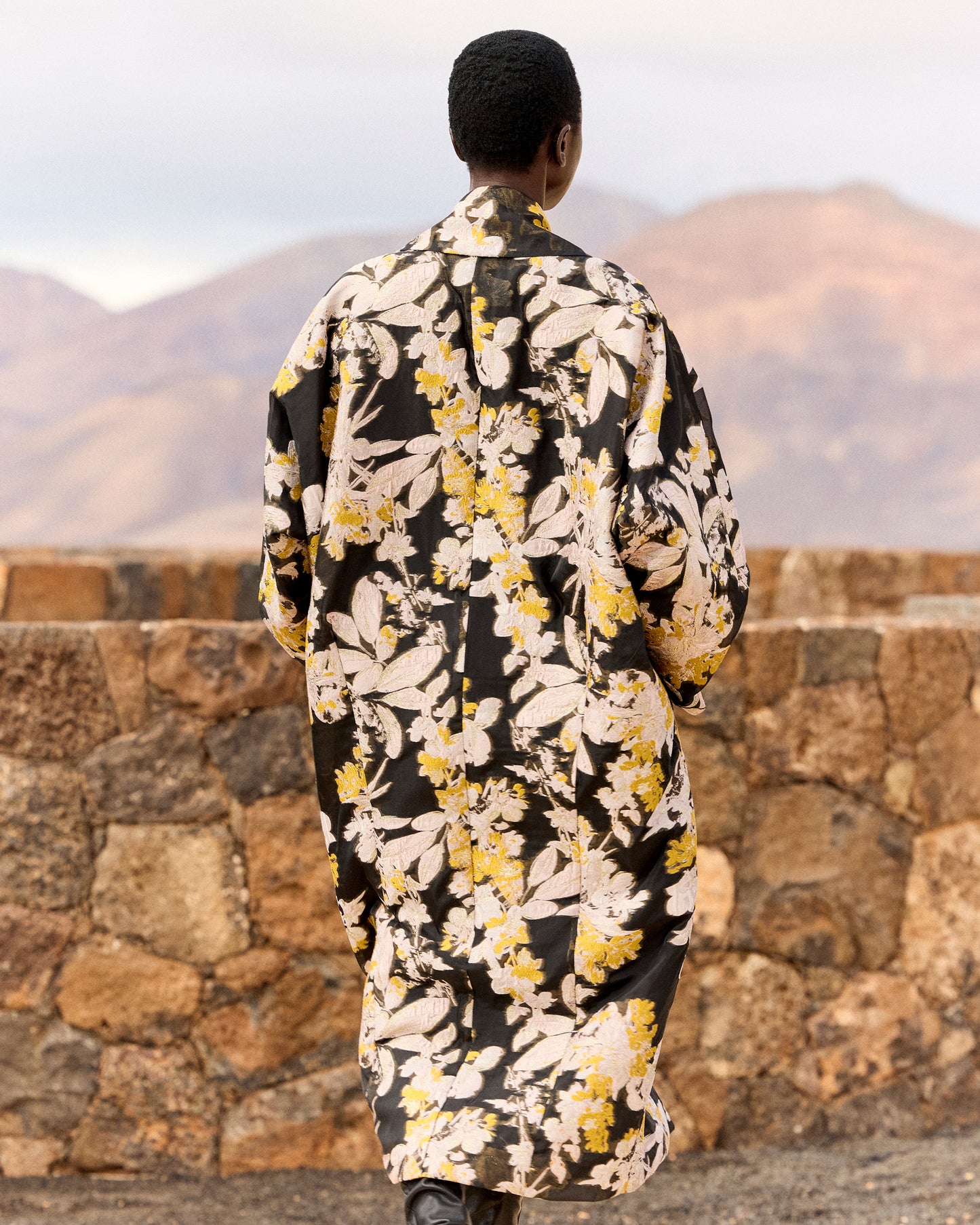 Soleil Coat -  Black