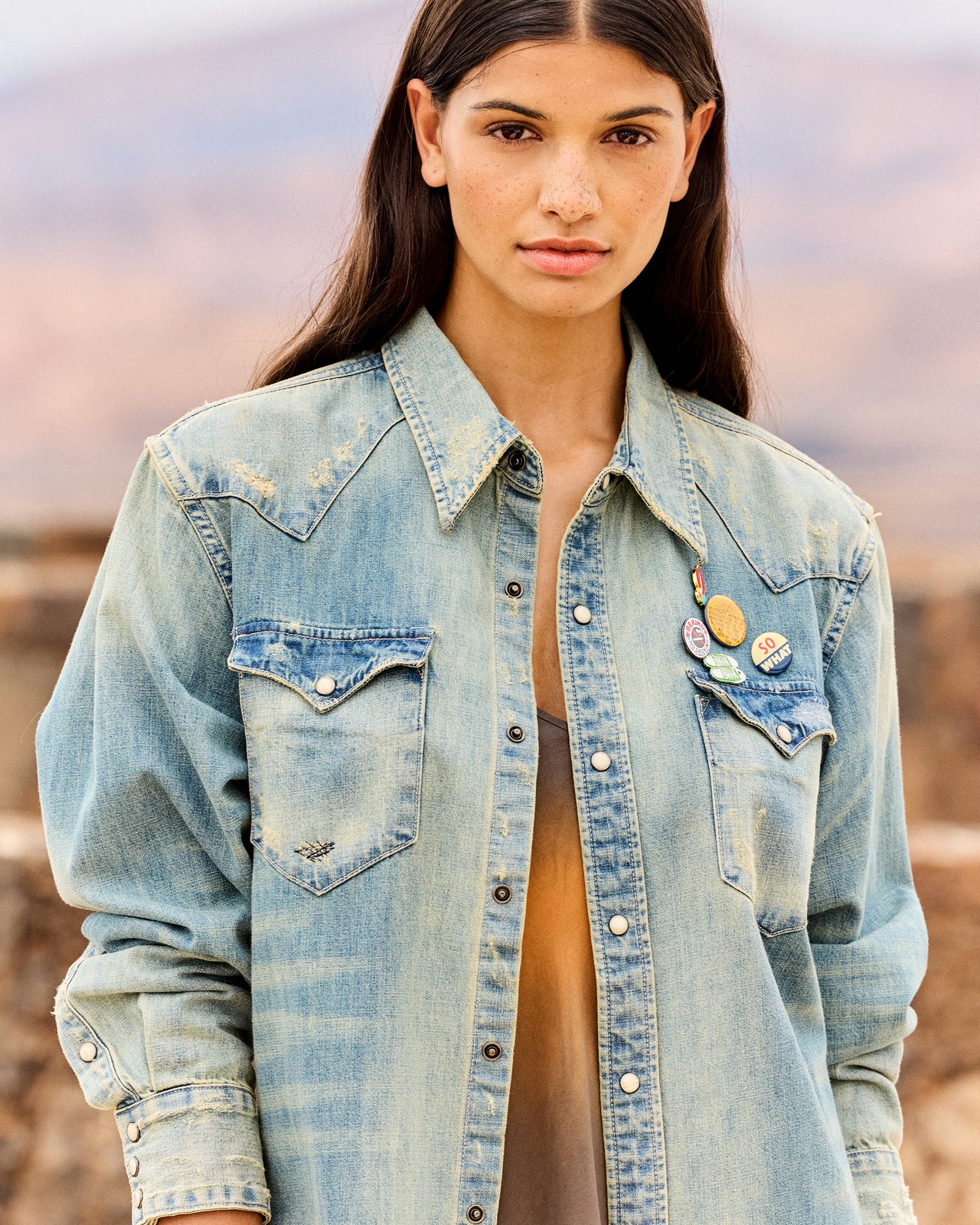 Chemise Sophie - Denim - Image 3