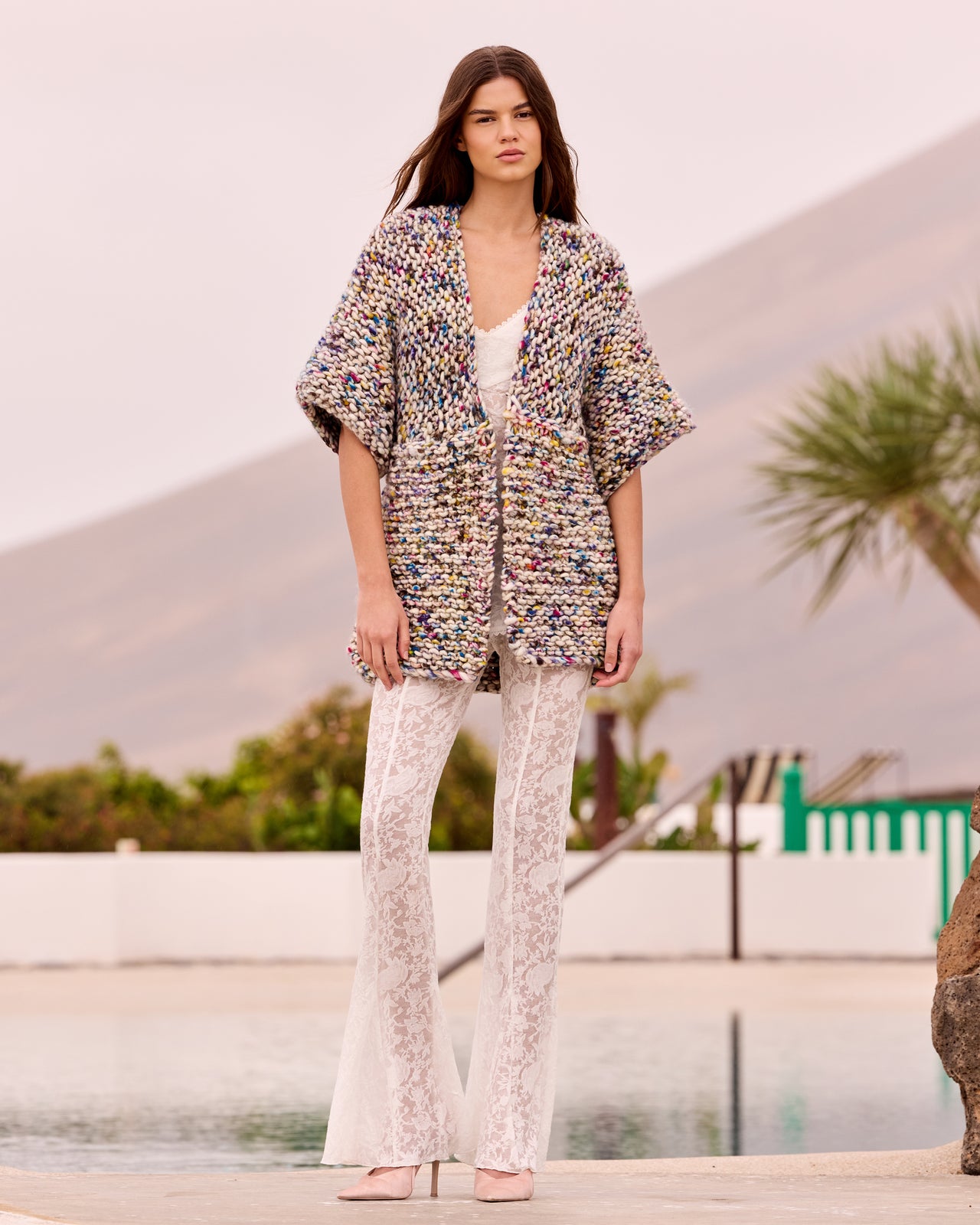 Stami Cardigan -  Pink - Image 6