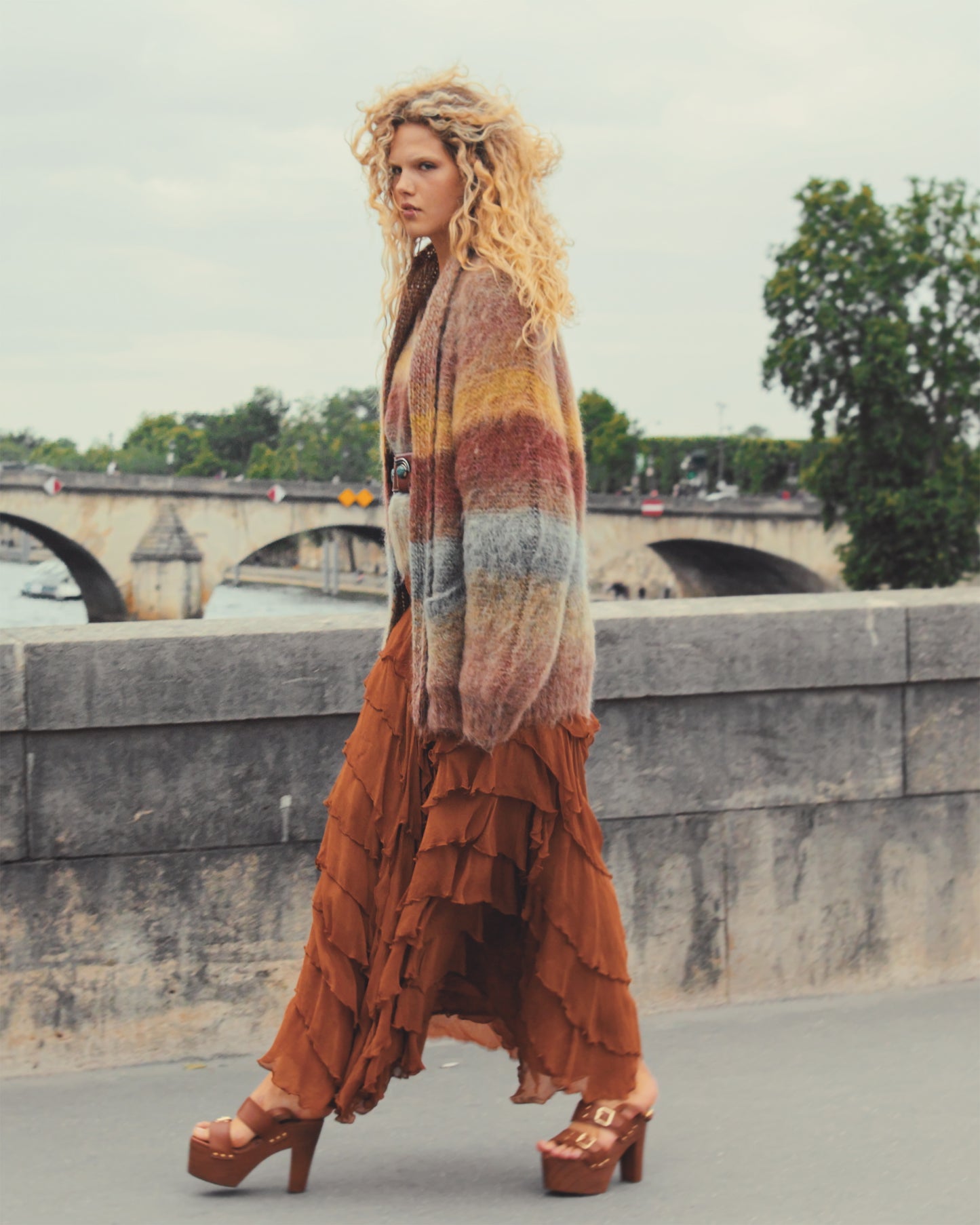 Cardigan Stone - Marron