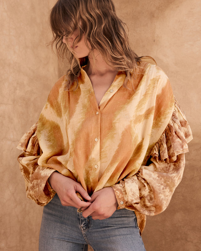 Sumy Blouse - Yellow - Image 2