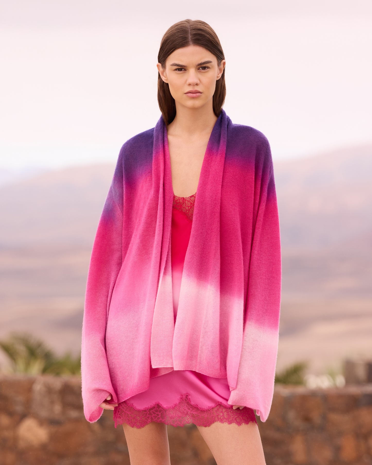 Cardigan Tilak - Rose