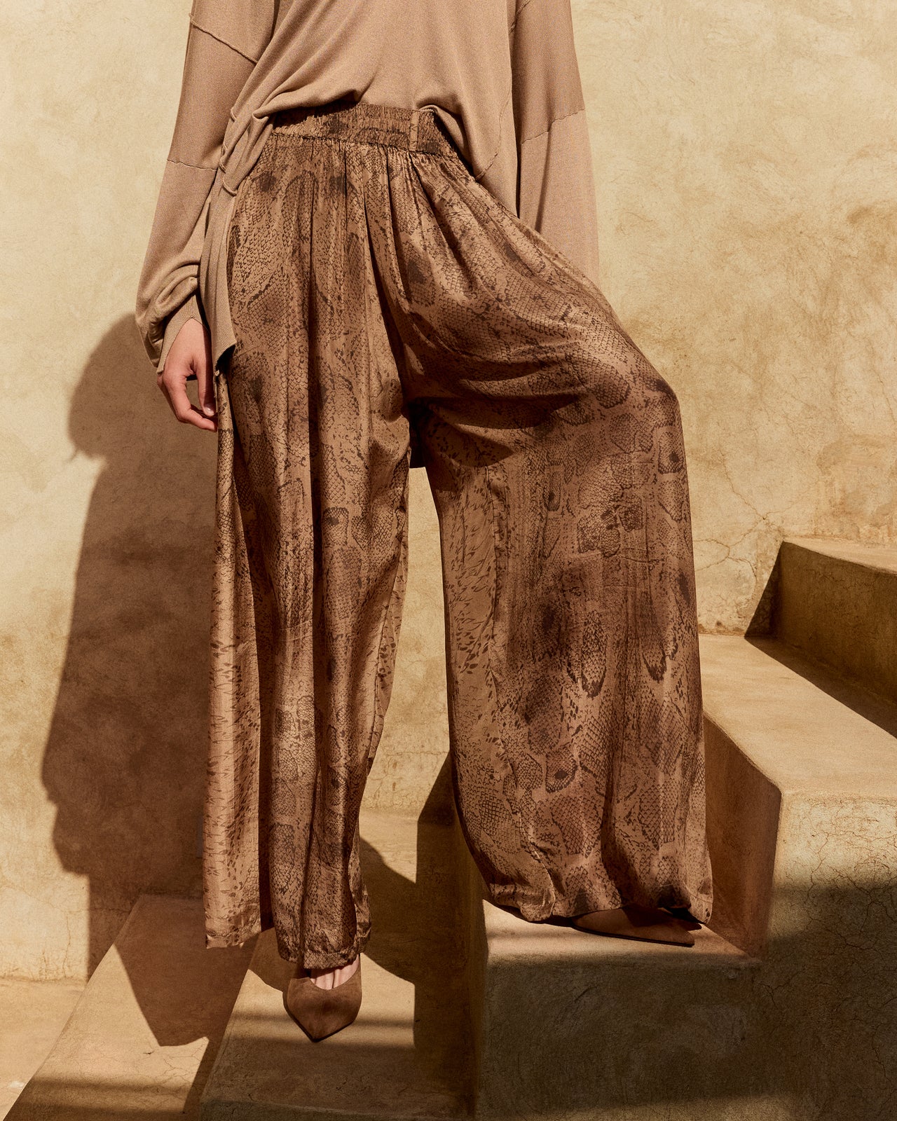 Pantalon Tora - Marron - Image 2