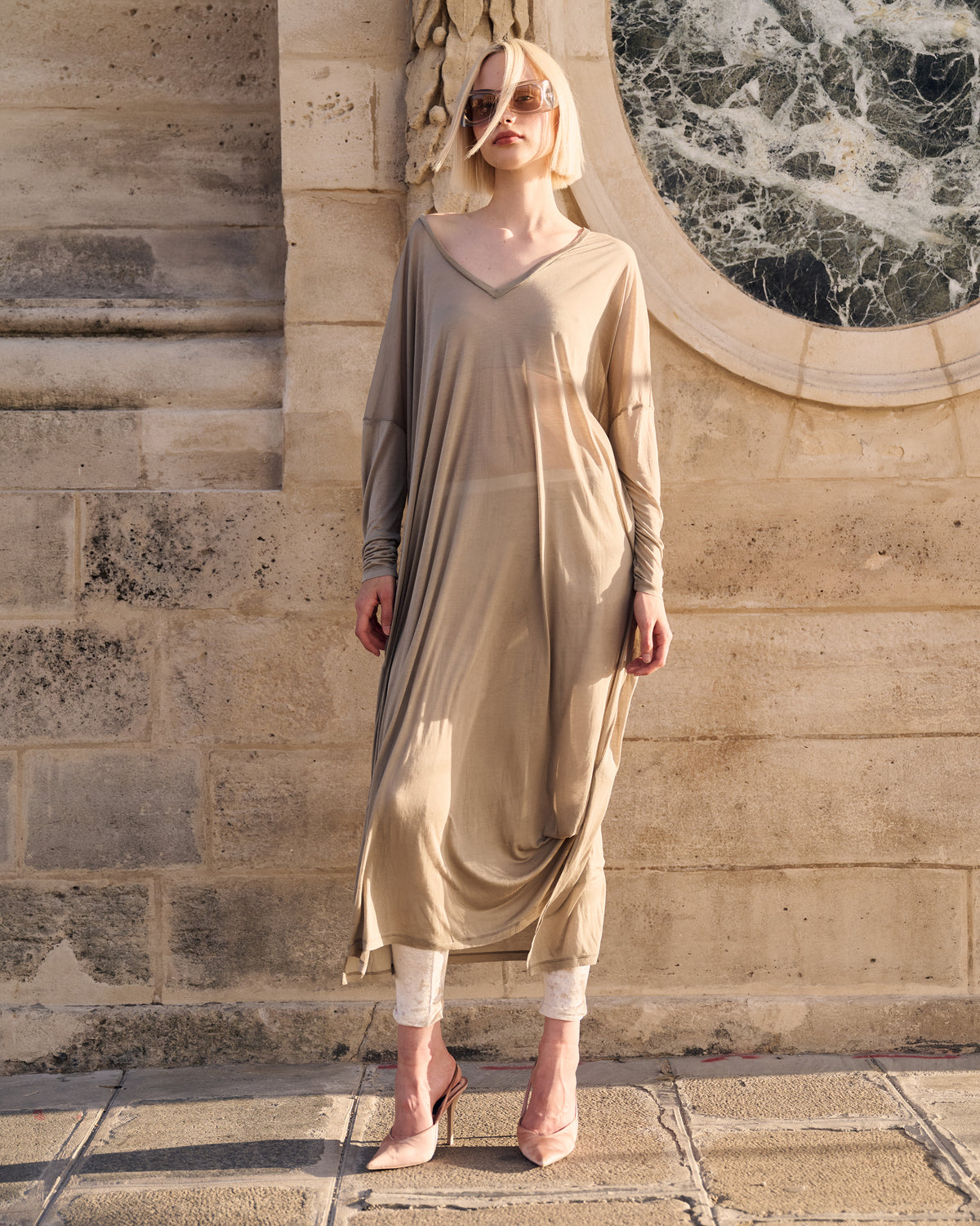Robe Alb - Beige
