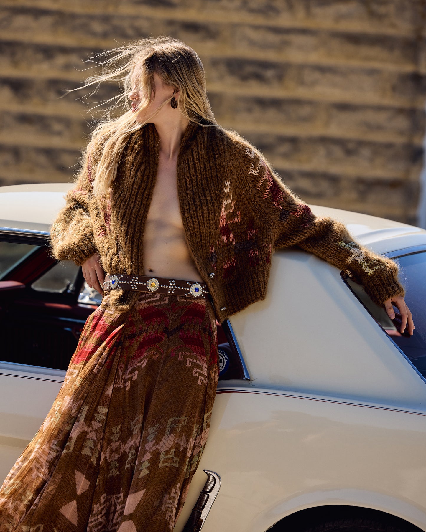 Alia Cardigan - Brown
