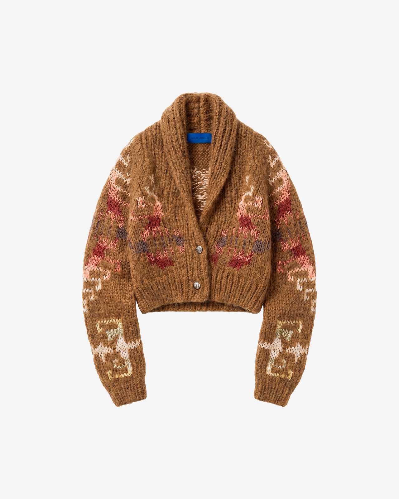 Alia Cardigan - Brown - Image 8