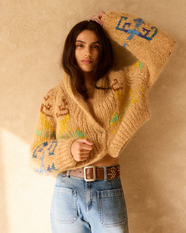 Alia Cardigan - Ivory - Image 2