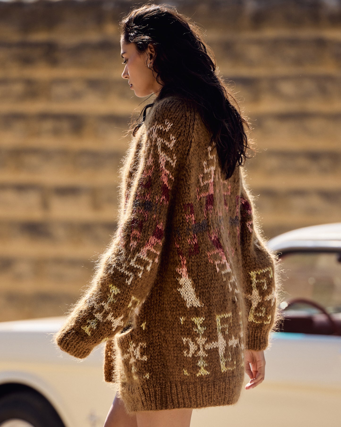 Alita Cardigan - Brown