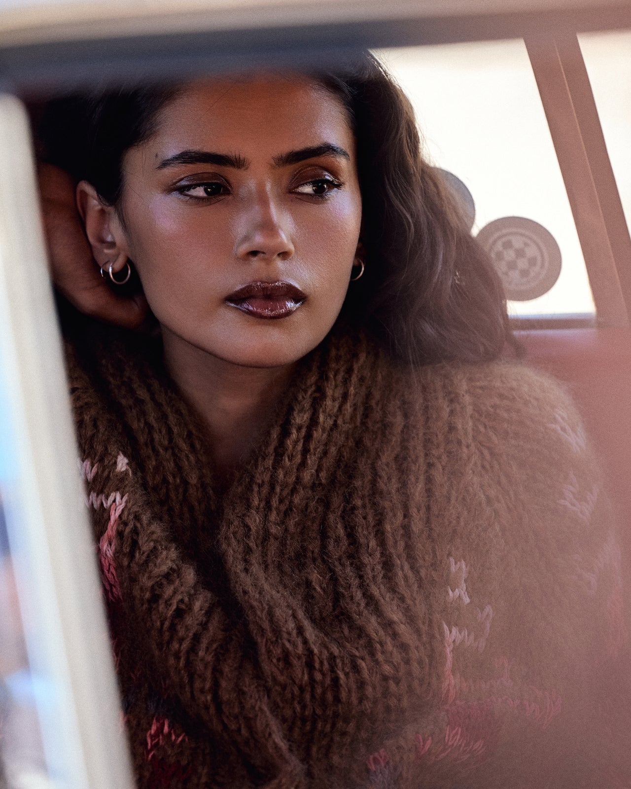 Alita Cardigan - Brown - Image 8