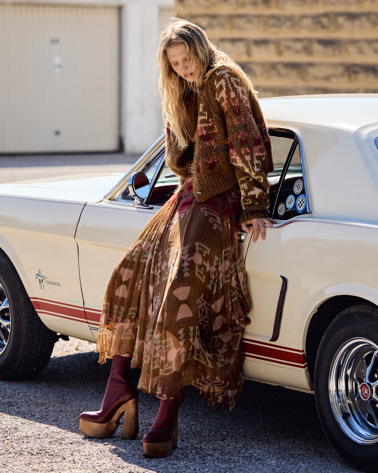Alma Skirt - Brown
