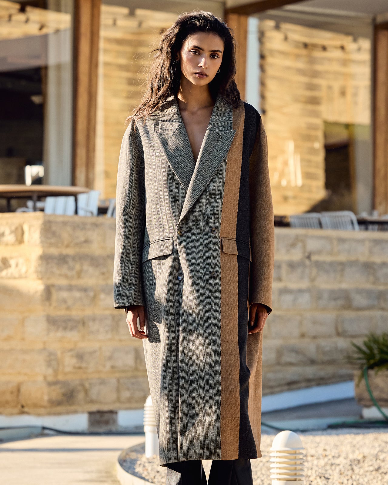 Alone Coat - Gray - Image 2