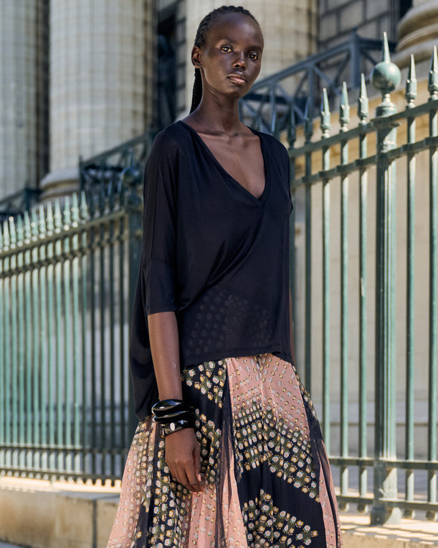 T-Shirt Amori - Noir - Image 1