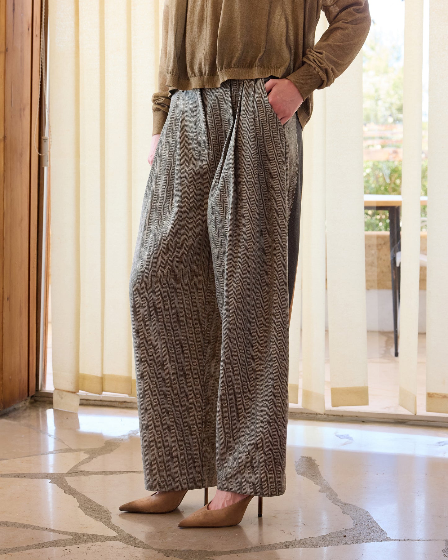 Aria Pants - Gray