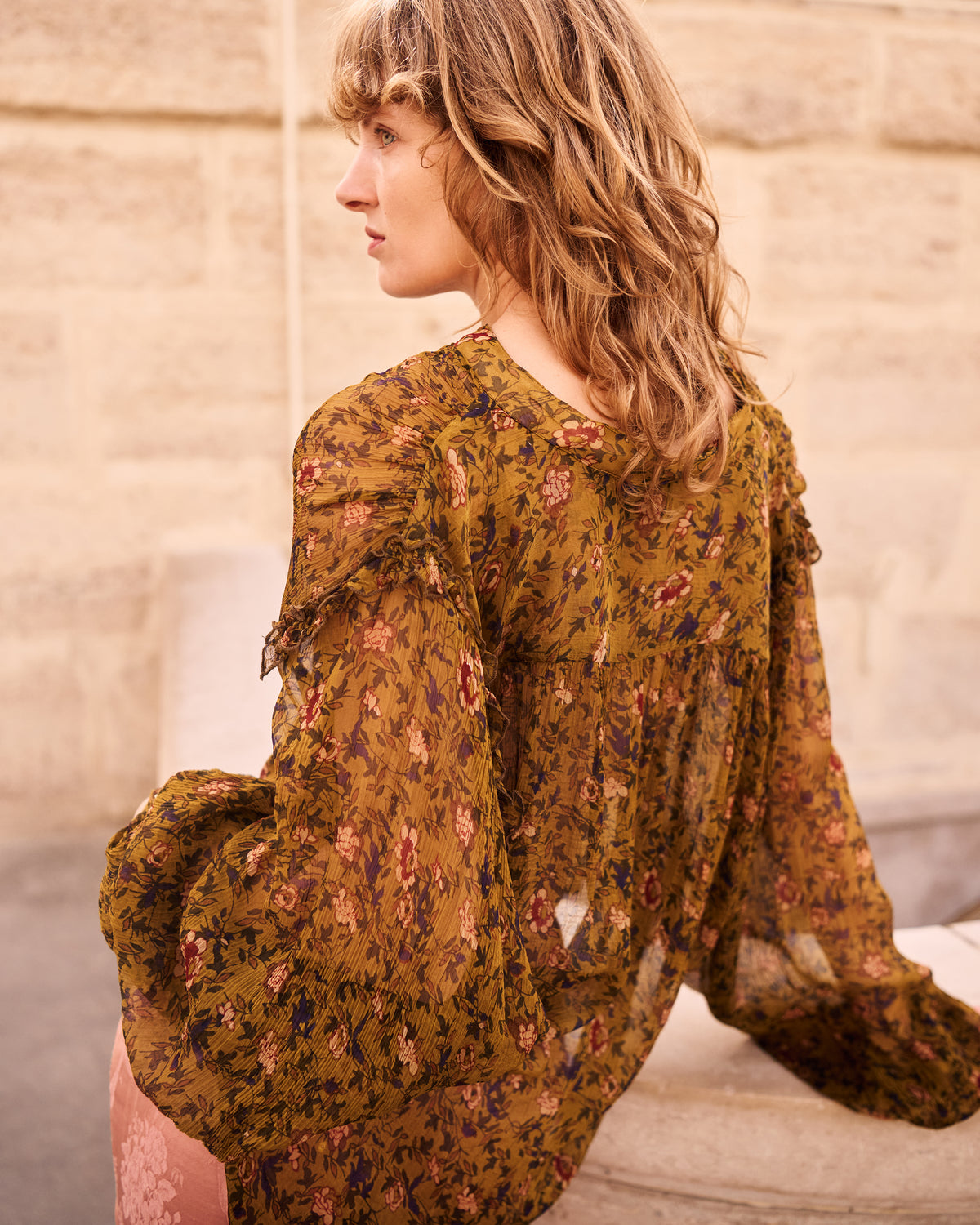 Chemise Ascent - Ocre