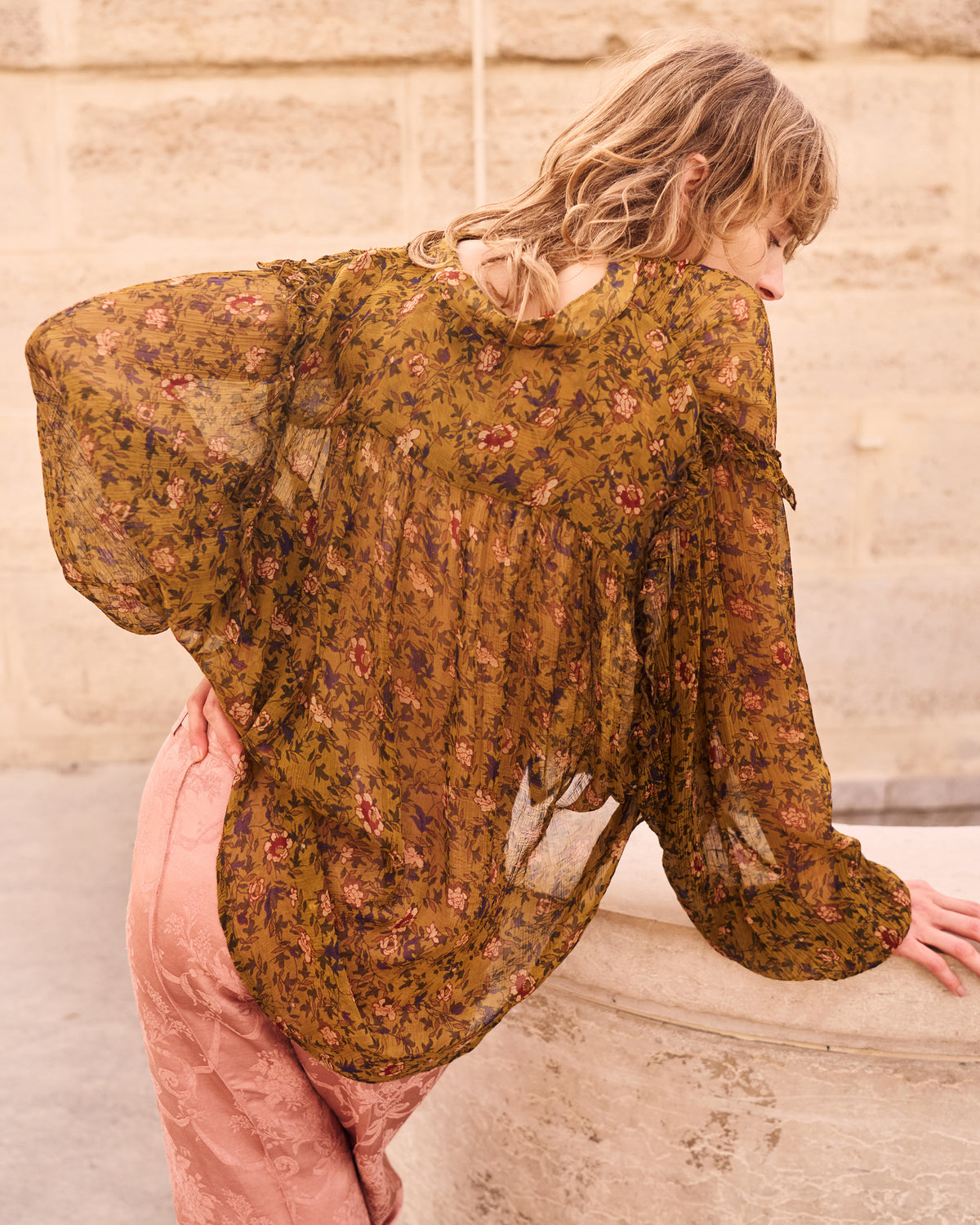 Chemise Ascent - Ocre