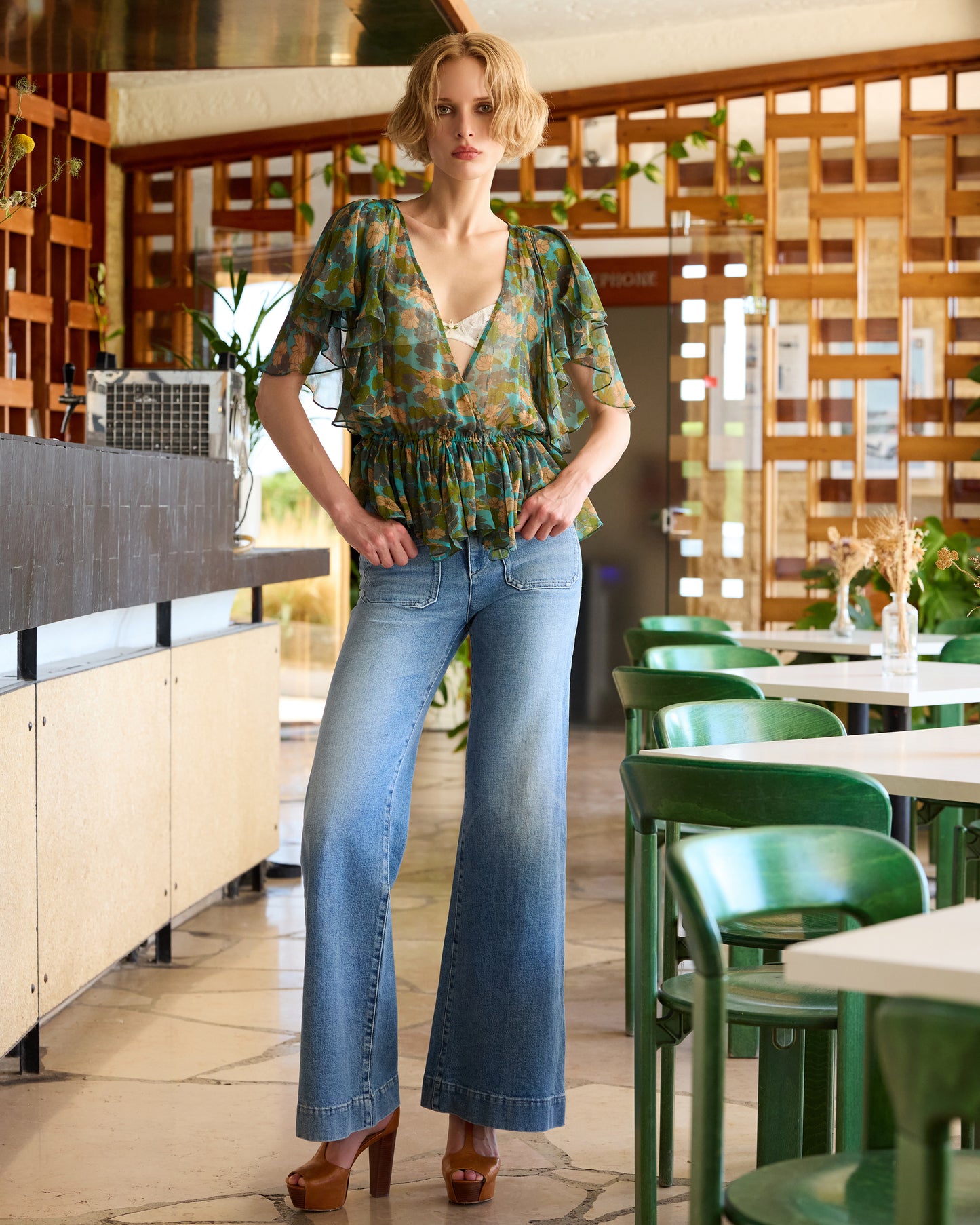 Blouse Best - Vert
