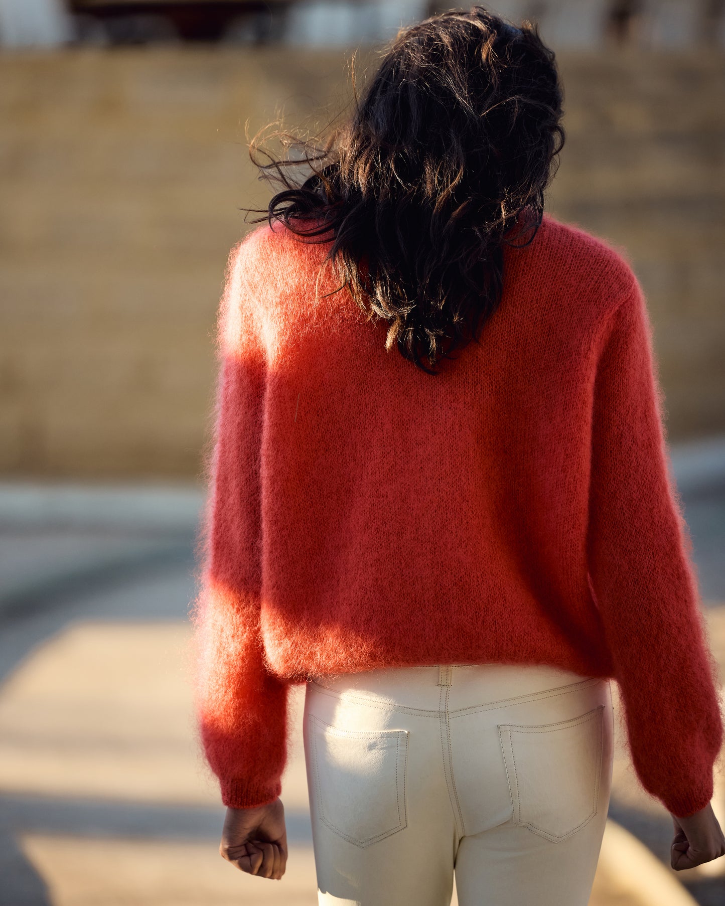 Bluff Cardigan - Coral