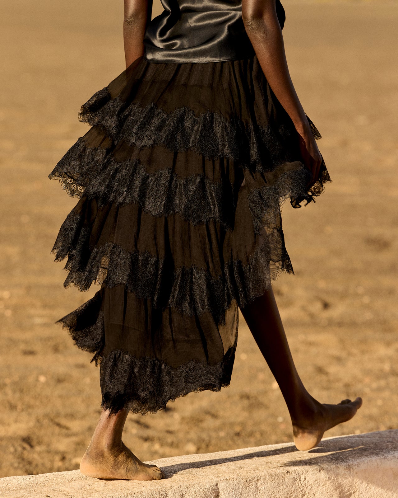 Dana Skirt - Black - Image 4