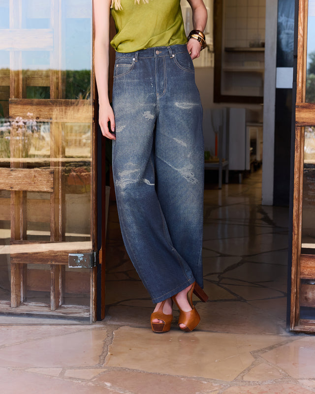 Dana Pants - Denim - Image 3