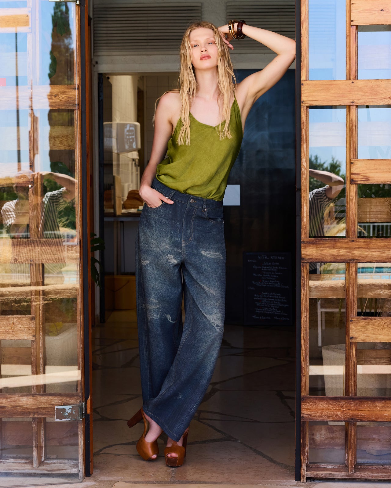 Dana Pants - Denim - Image 5