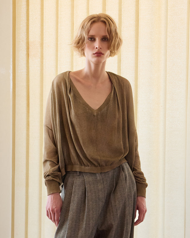 Dom Sweater - Khaki - Image 3