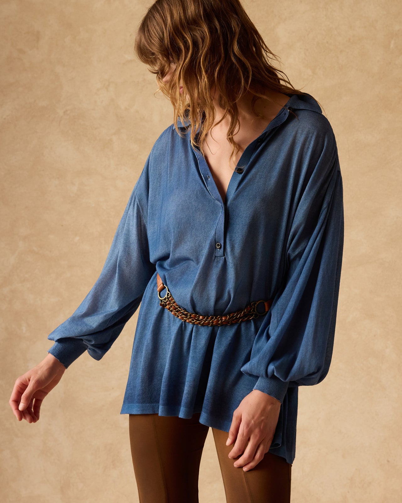 Dou Sweater - Blue - Image 3