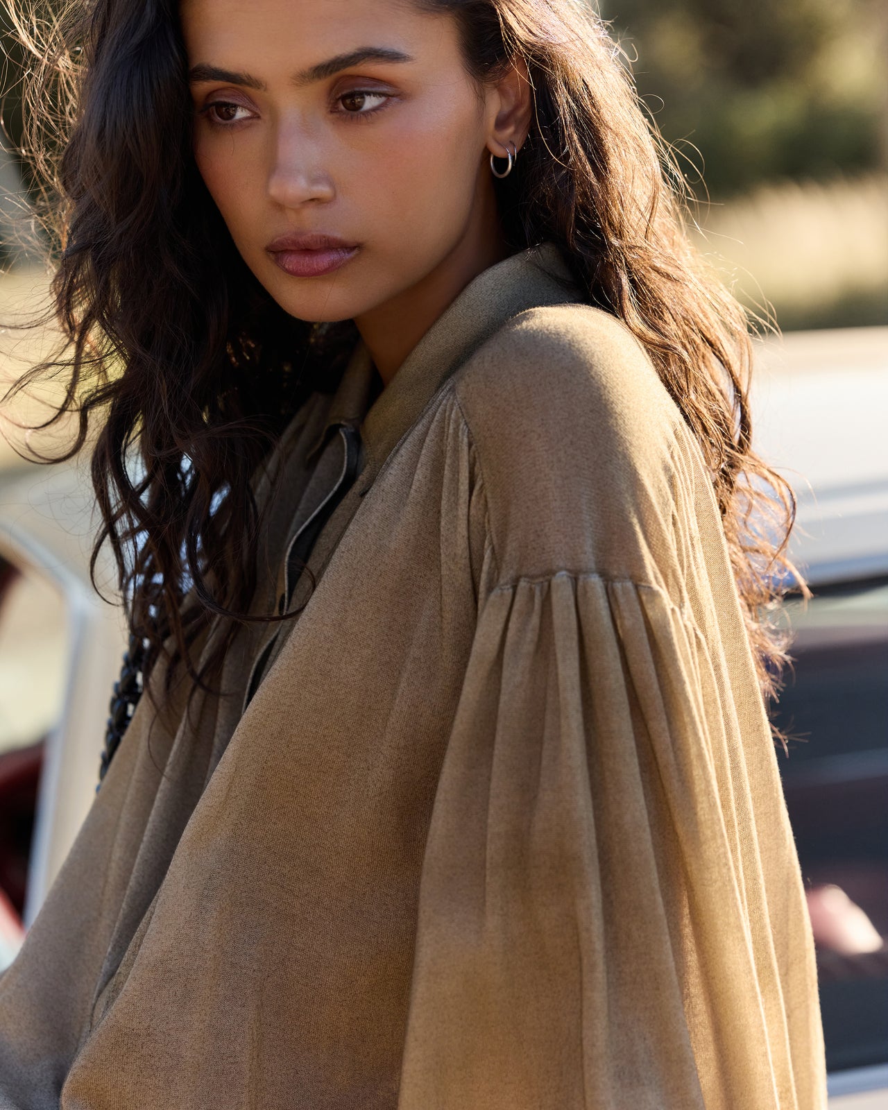 Dou Sweater - Khaki - Image 3