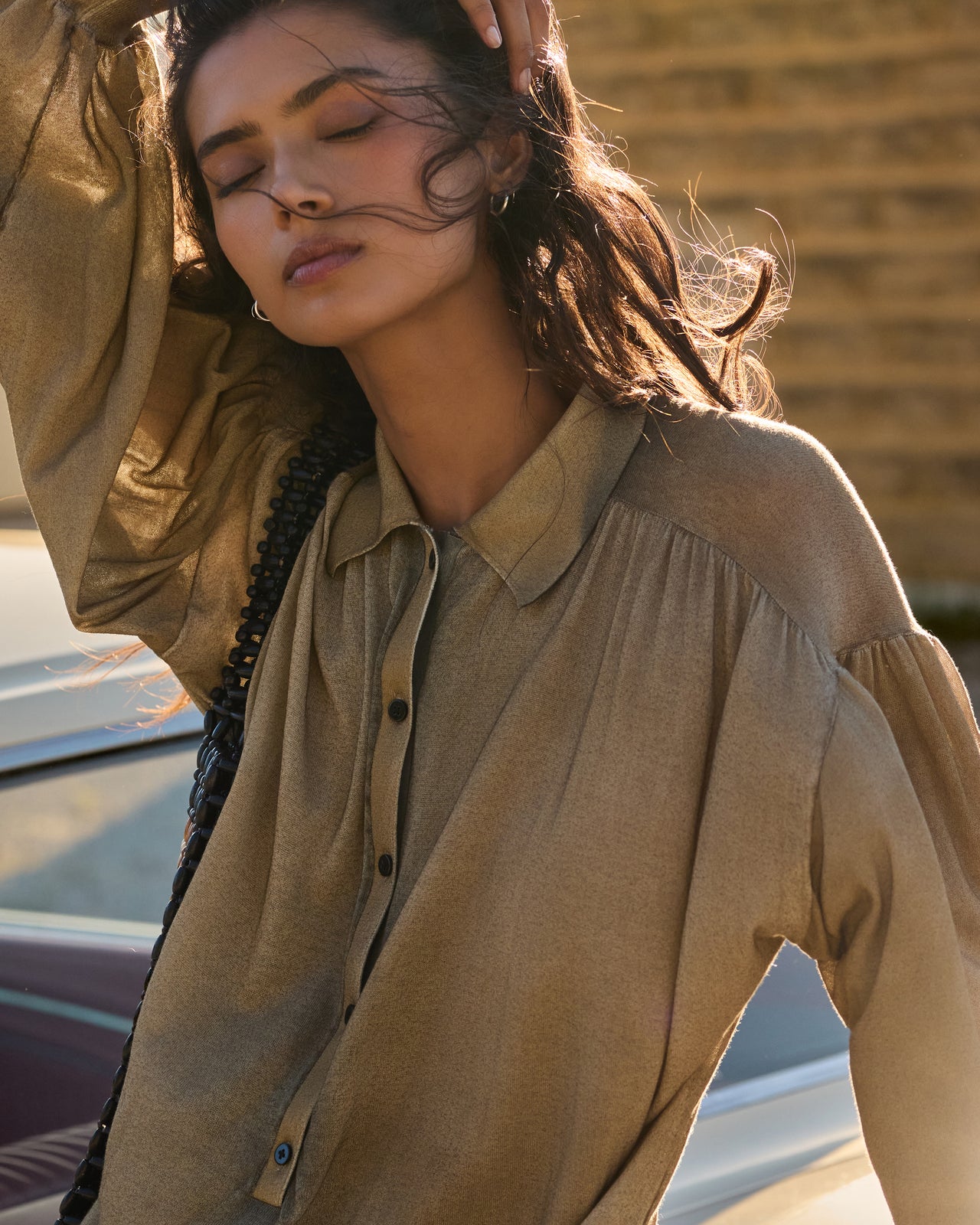 Dou Sweater - Khaki - Image 4