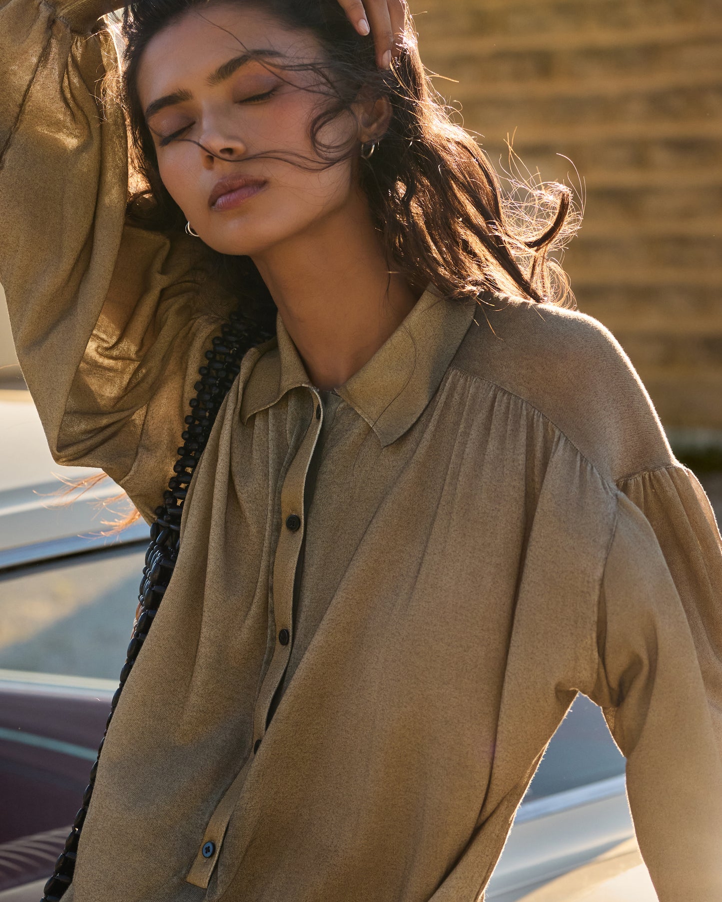 Dou Sweater - Khaki