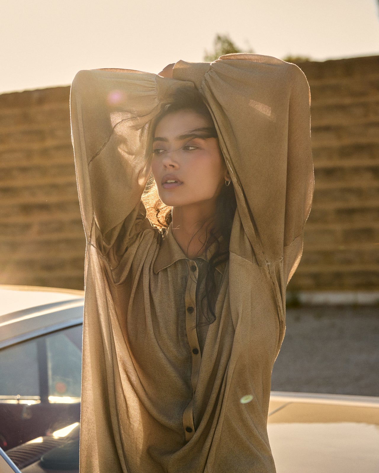 Dou Sweater - Khaki - Image 6