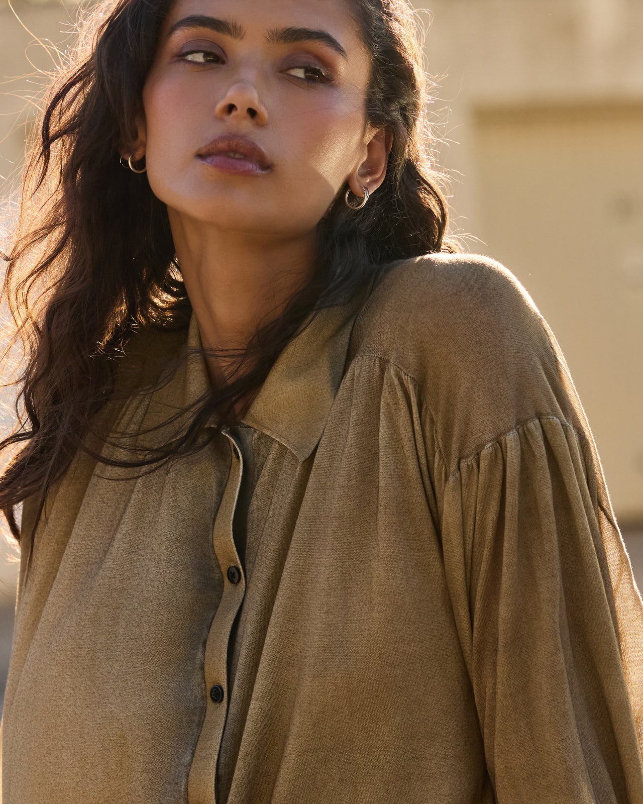 Dou Sweater - Khaki - Image 8
