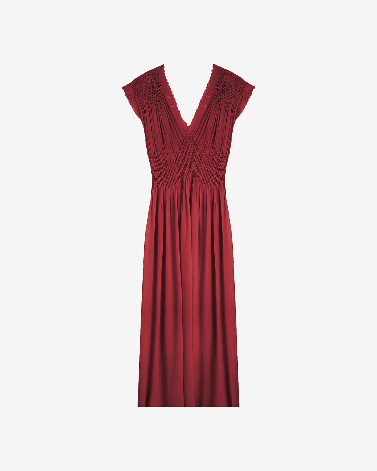 Emira Dress - Red - Image 9