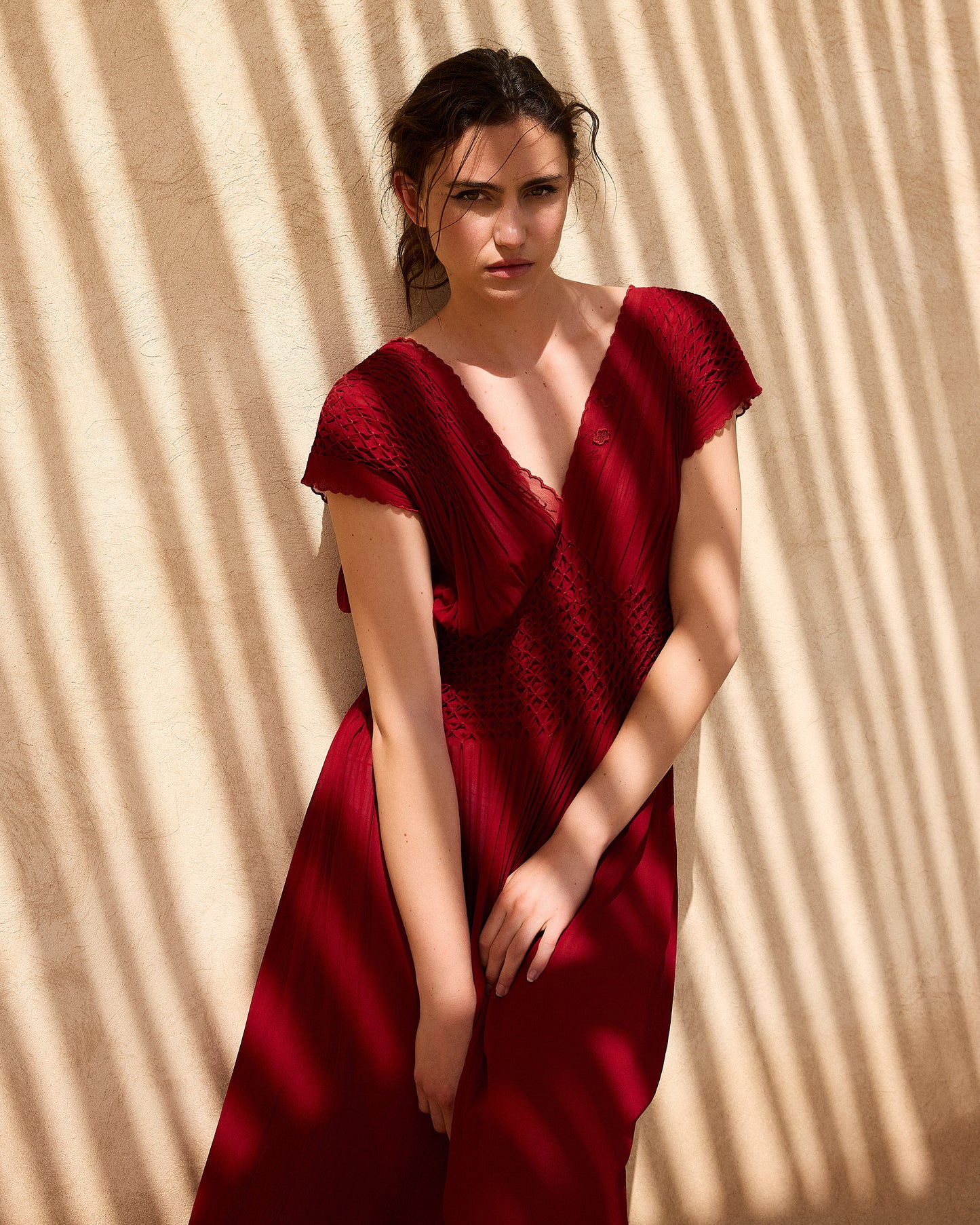 Emira Dress - Red