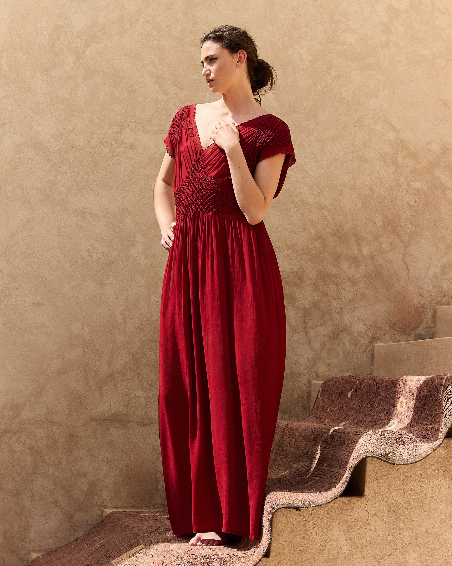 Emira Dress - Red