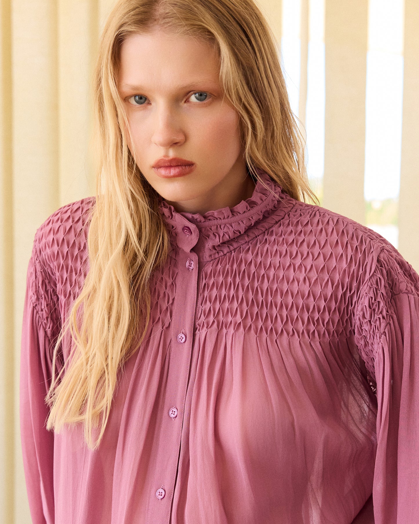 Blouse Esmeralda - Mauve