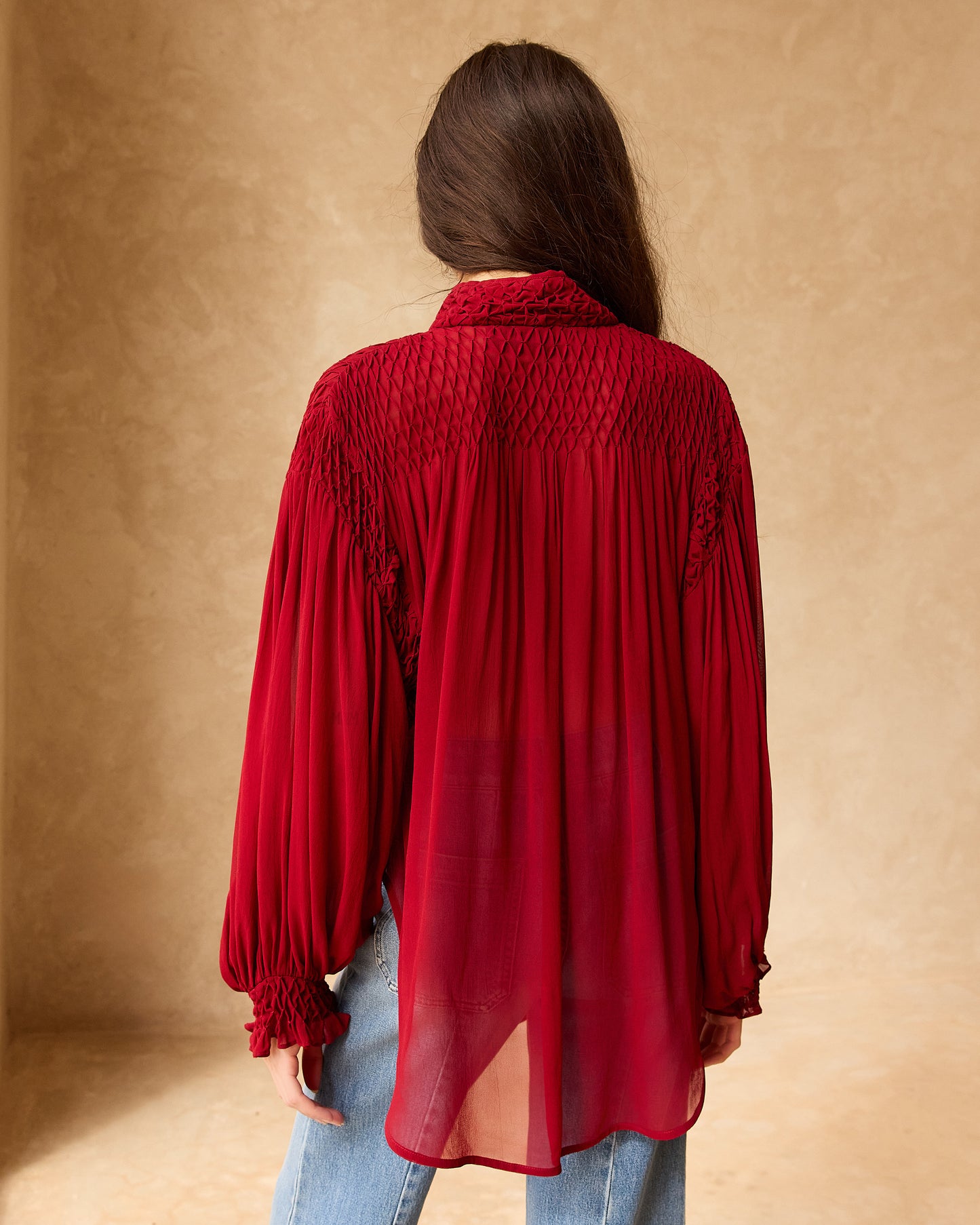 Blouse Esmeralda - Rouge
