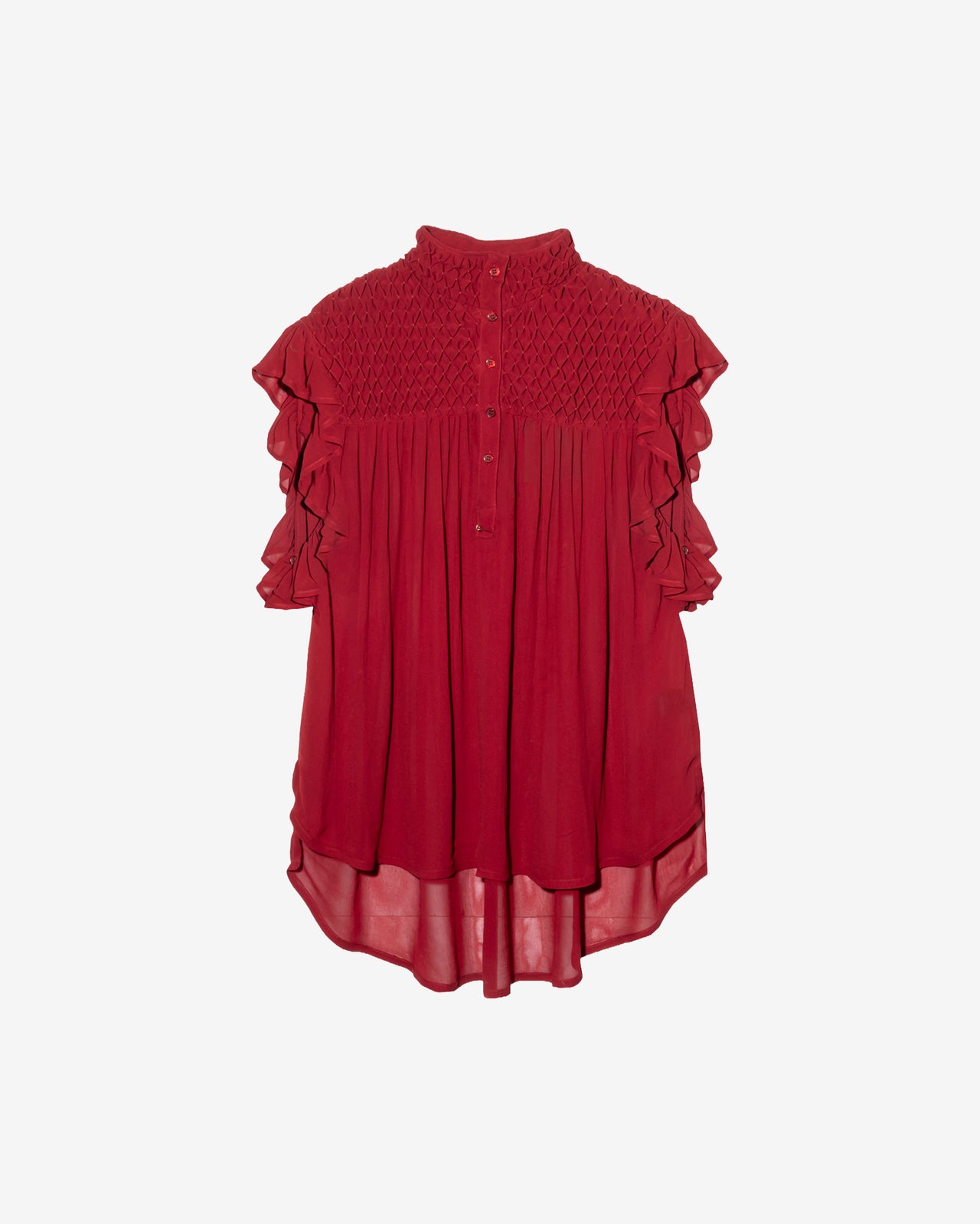 Blouse Esvedra - Rouge - Image 7