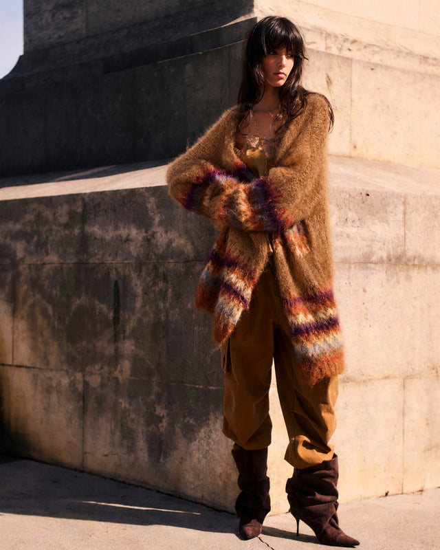 Manteau Fadel - Marron - Image 3