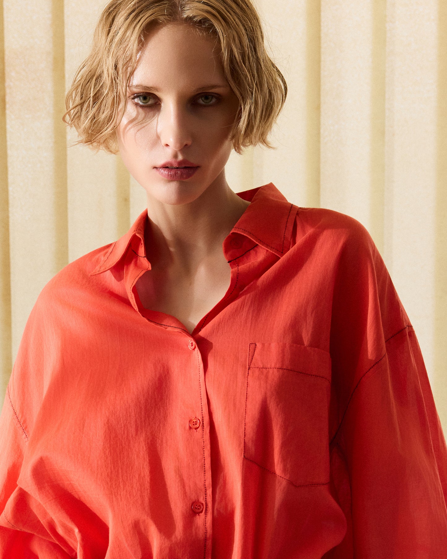 Farsa Shirt - Coral