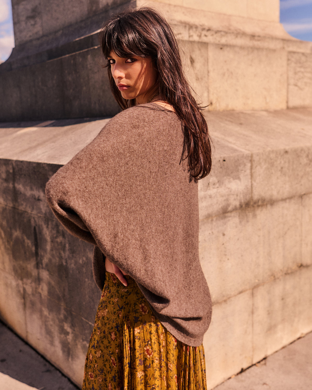 Pull Fluer - Taupe