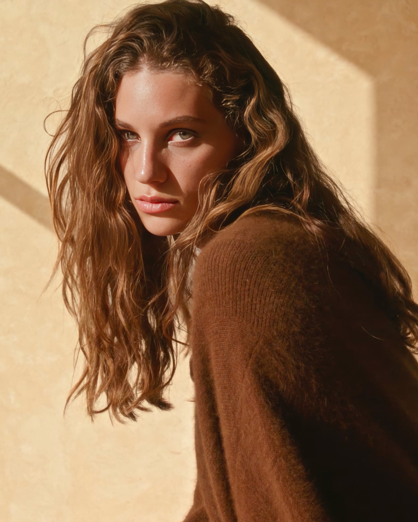 Flutter Cardigan - Brown