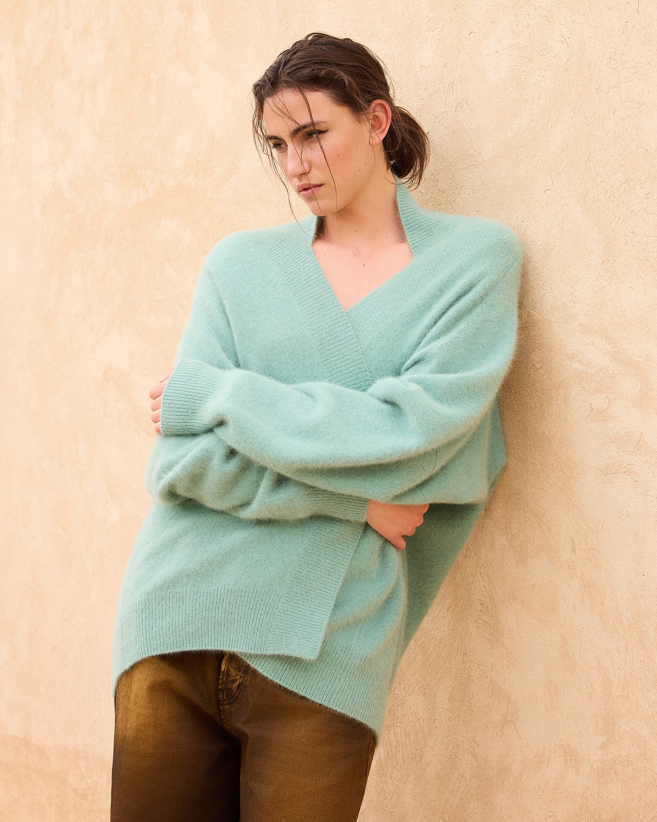Flutter Cardigan - Mint - Image 4