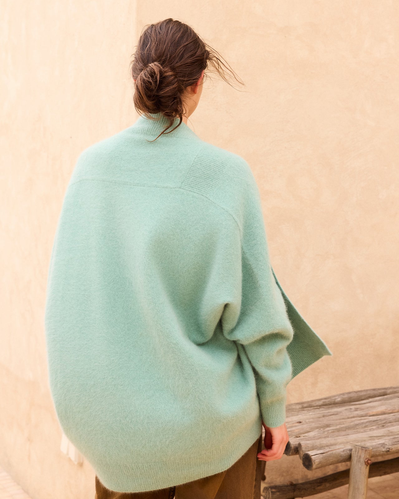 Flutter Cardigan - Mint - Image 7