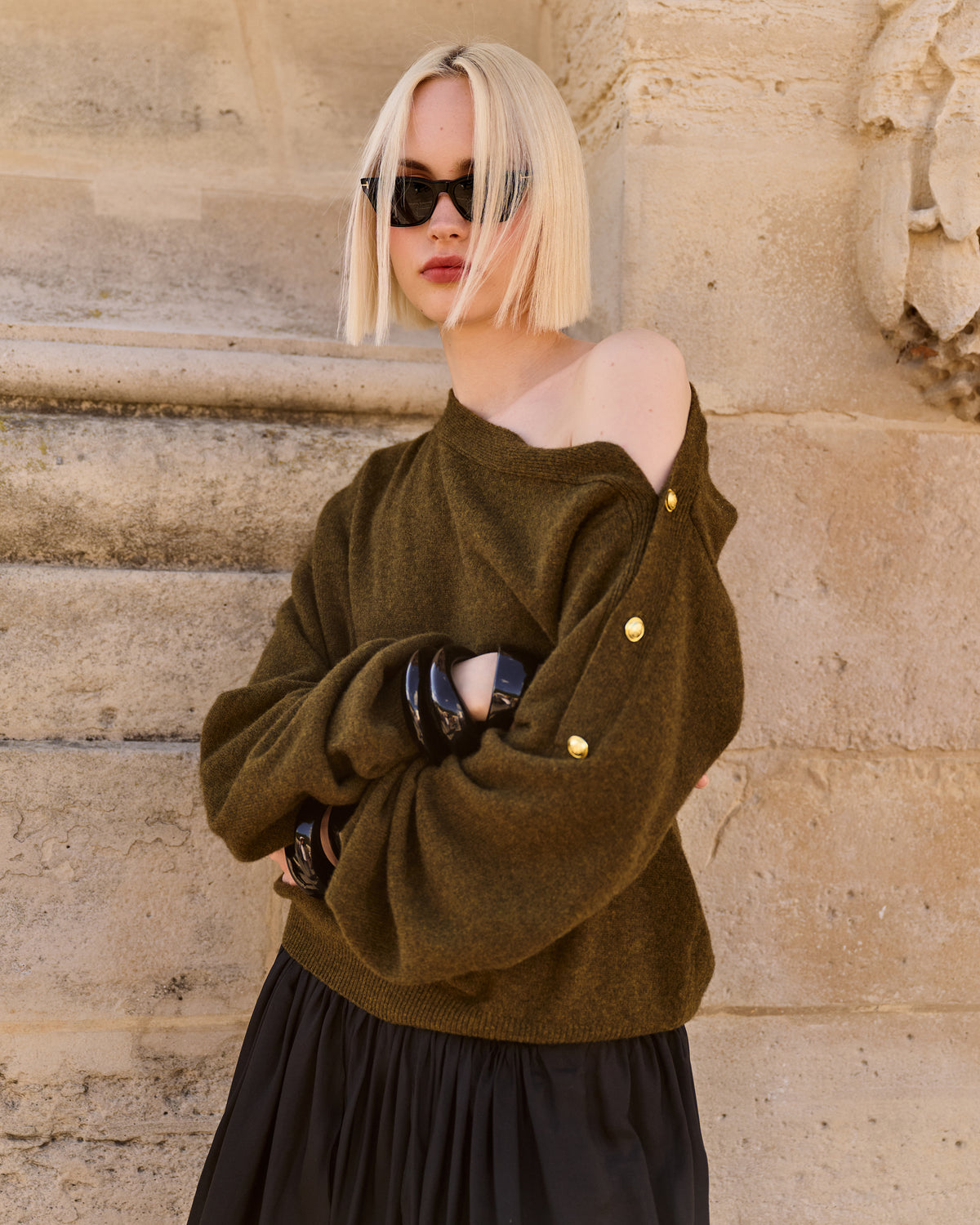 Pull Foralee - Kaki - Image 2