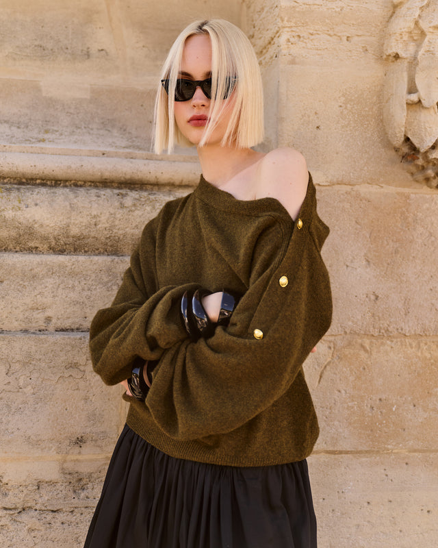 Pull Foralee - Kaki - Image 2