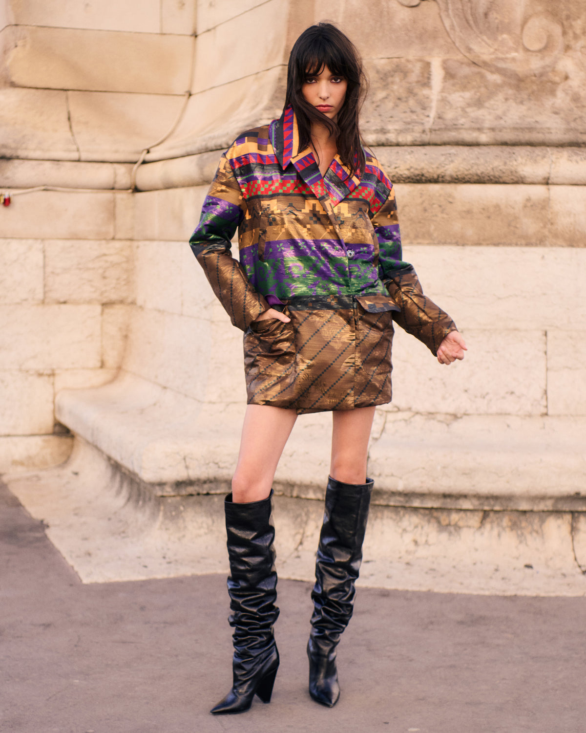 Funkora Jacket - Brown - Image 8